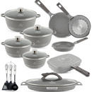 Conjunto de Ollas de Cerámica 19 Piezas Antiadherentes [ÚLTIMAS UNIDADES]