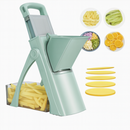 [Llevá 2 Pagá 1] Cortador de Verduras Multifuncional de Acero Inoxidable con Hoja Ajustable +REGALO: Kit de Utensilios de Cocina