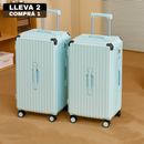 [Llevá 2 Pagá 1] Valija de Viaje de Alta Capacidad en Policarbonato con Forro Interno y Divisiones Inteligentes