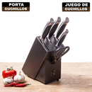Conjunto Completo de Cocina con Triple Capa de Acero Inoxidable, Tapa de Vidrio y Tecnología Antiadherente