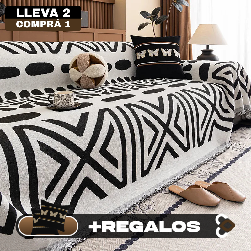 [Lleva 2 y Paga 1] Funda para Sofá (Calidad y Comodidad para tu Hogar) +2 REGALOS: 2 Fundas para Cojines