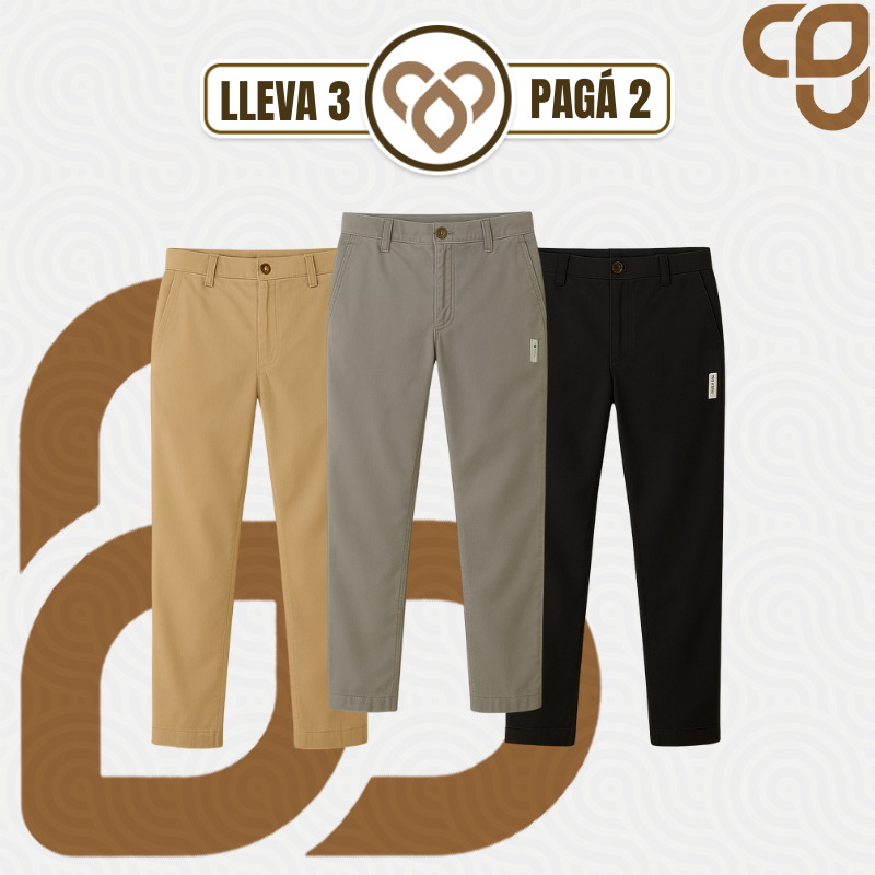 [Paga 2, Llévate 3] Pantalones Aurora de Seda Fría y Poliéster