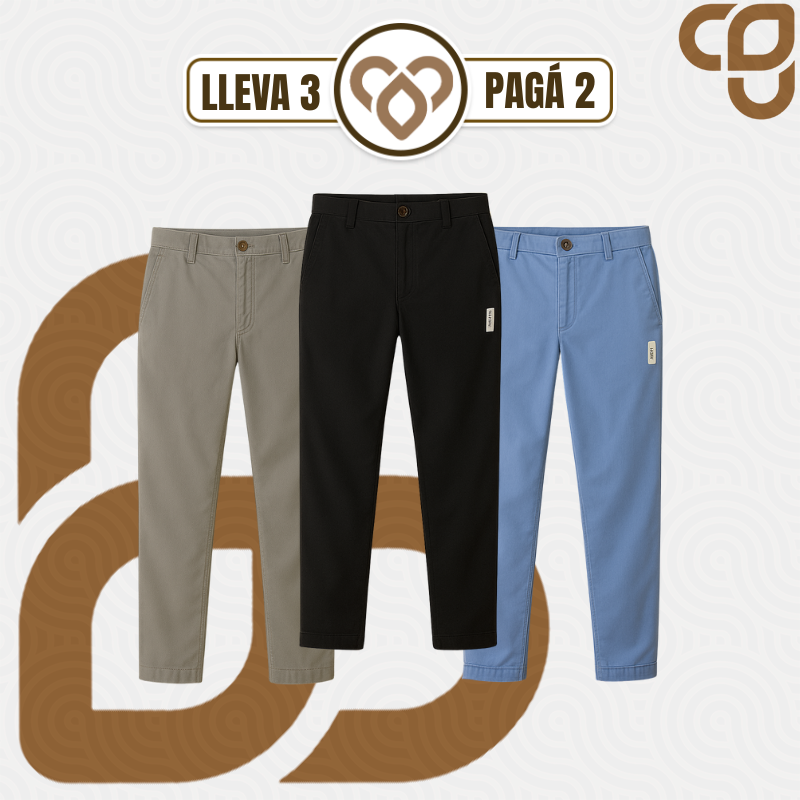 [Paga 2, Llévate 3] Pantalones Aurora de Seda Fría y Poliéster